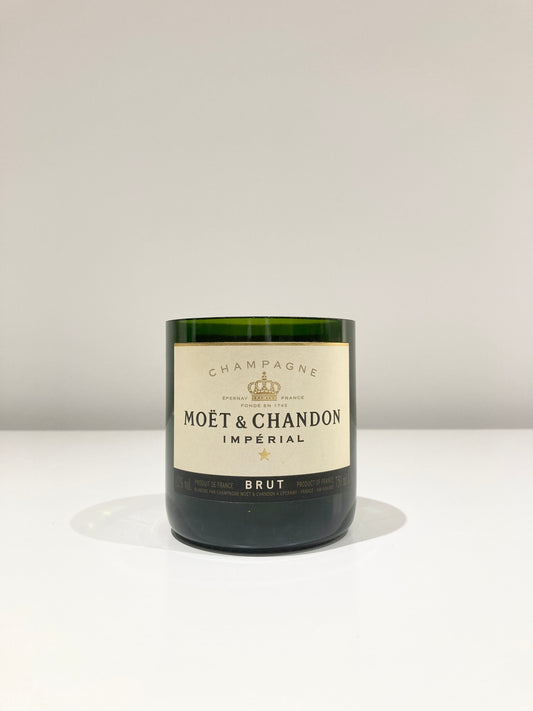 Moet Chandon style candle